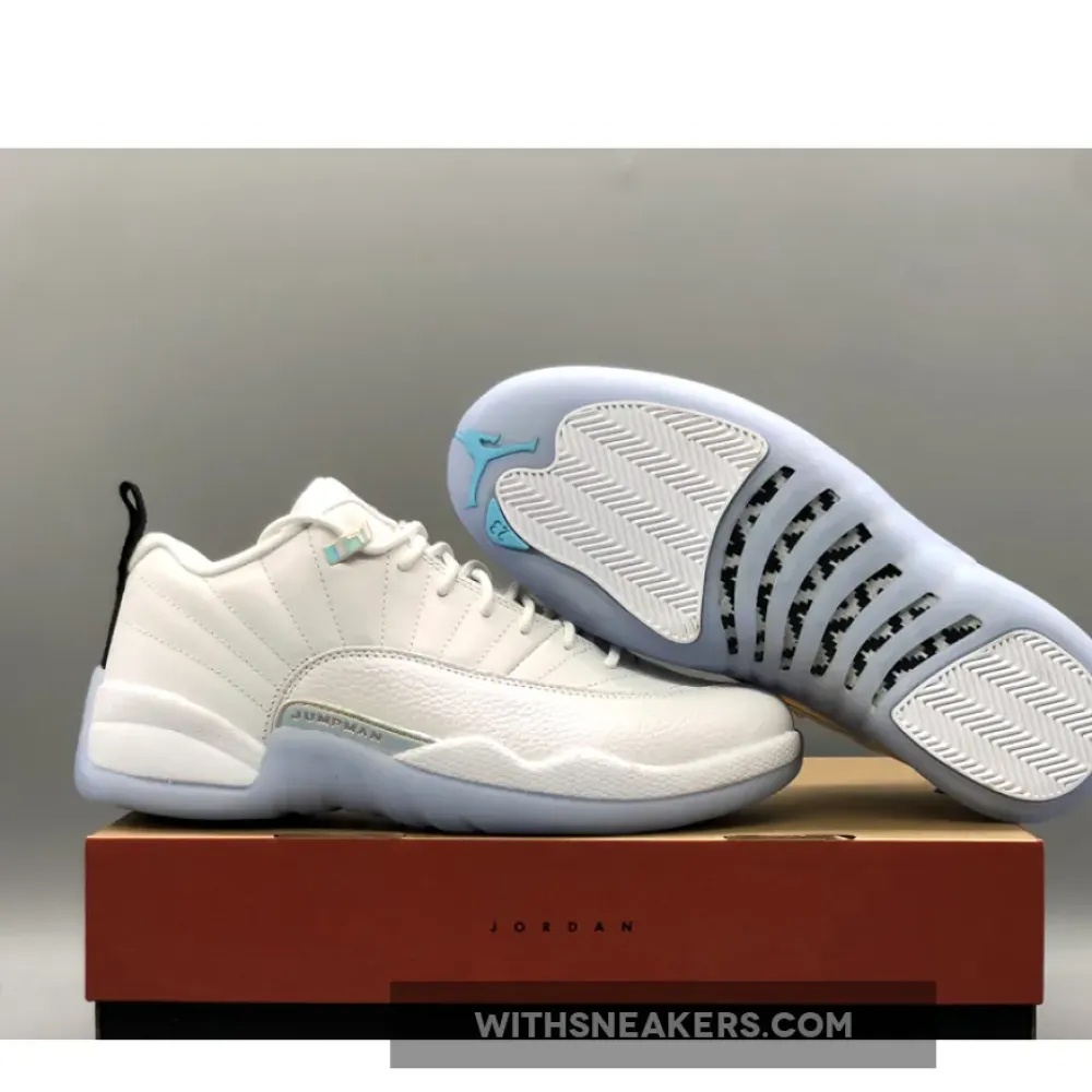 Jordan 12 Low Lagoon Pulse White  DB0733-190
