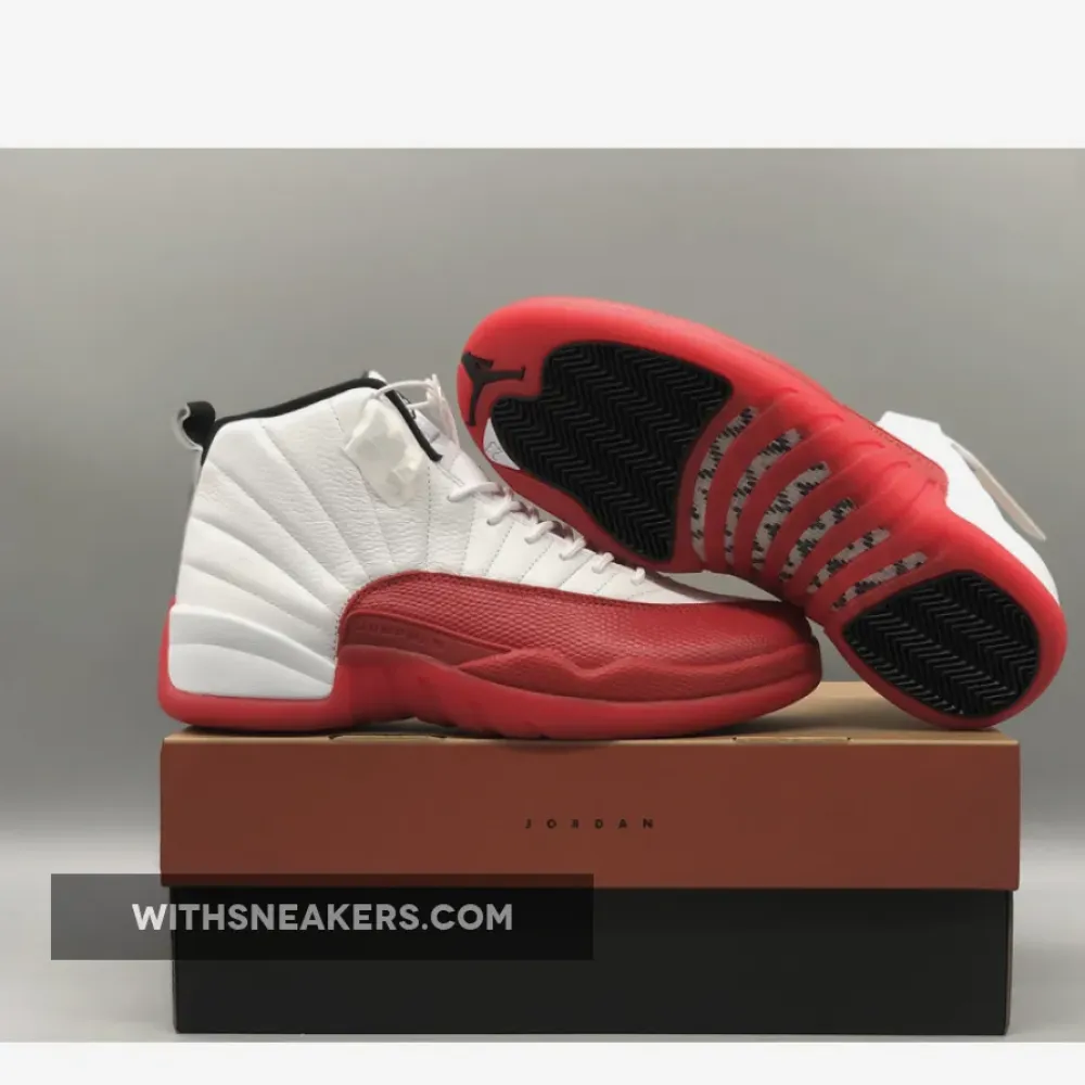 Air Jordan 12 OG Cherry White/Metallic Silver/Varsity Red CT8013-116