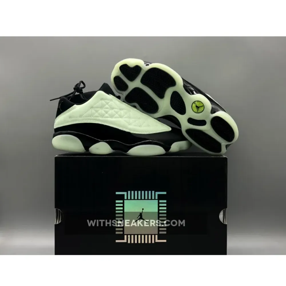 Air Jordan 13 Low Singles Day Black/Barley Green DM0803-300