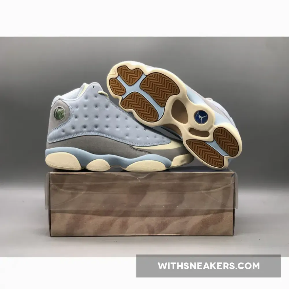 SoleFly x Air Jordan 13 Celestin Blue/White/Grey DX5763-100