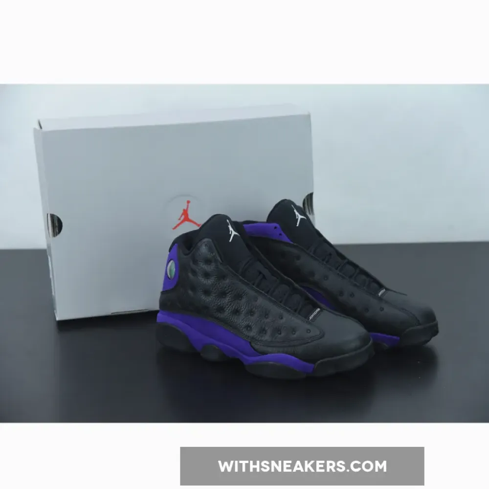Air Jordan 13 Black/Court Purple/White DJ5982-015