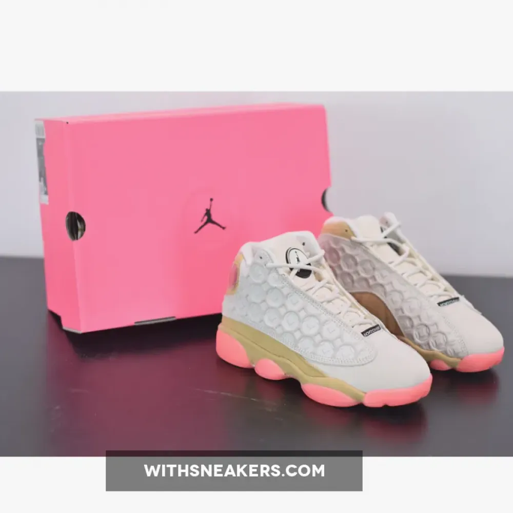 Air Jordan 13 'CNY' Pale Ivory/Black/Digital Pink CW4409-100