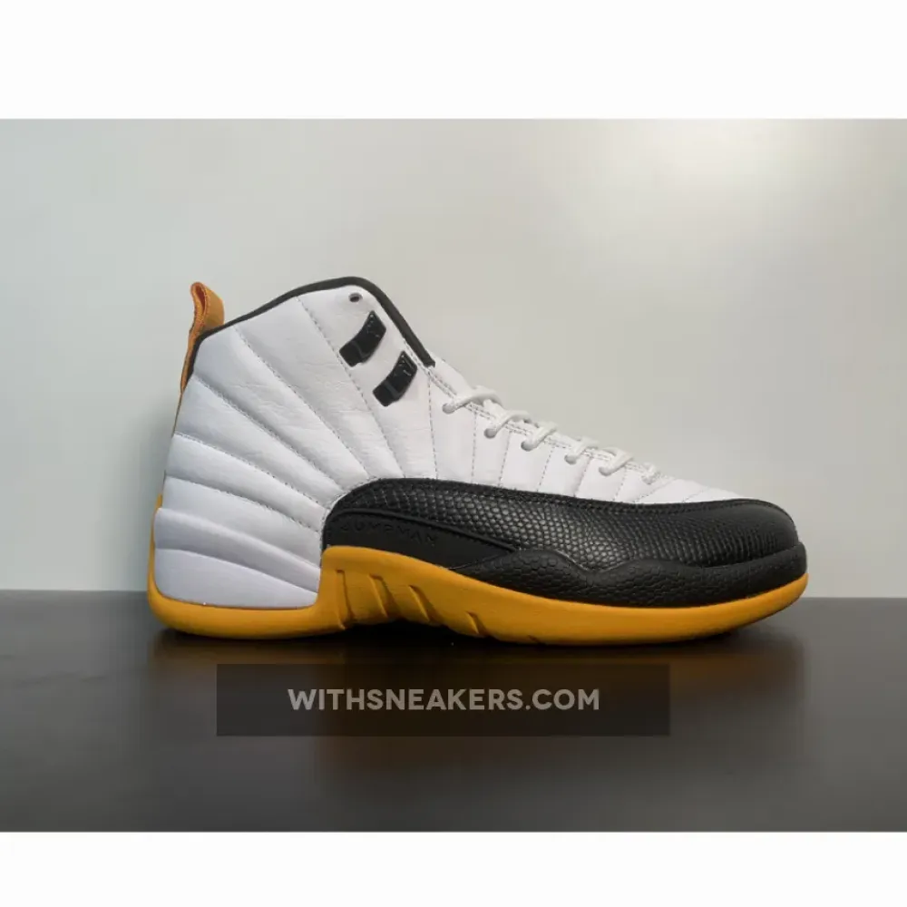 Air Jordan 12 25 Years In China White/Yellow/Black DR8887-100