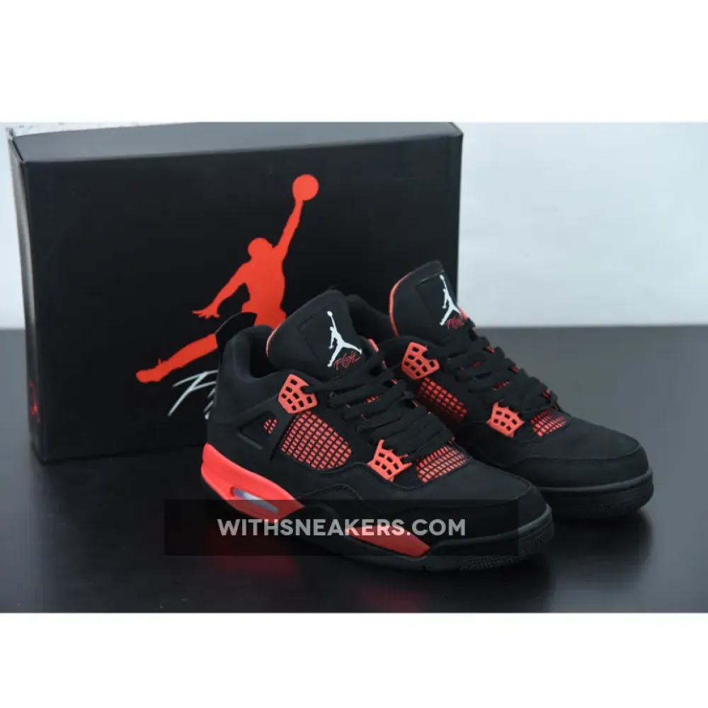 Air Jordan 4 Red Thunder Black/White/Red CT8527-016