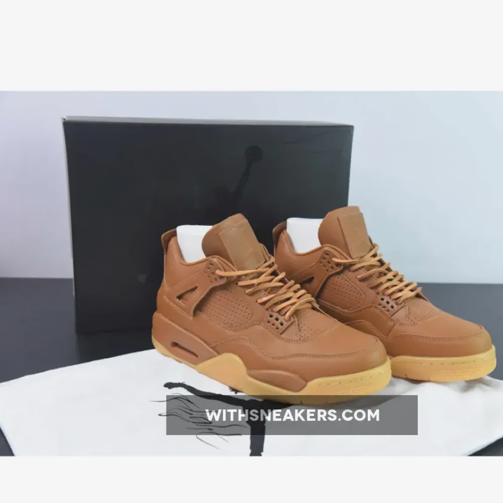 Air Jordan 4 Retro Premium Ginger/Gum Yellow 819139-205