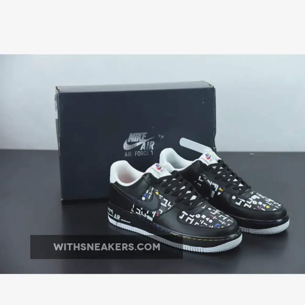 Nike Air Force 1 Low Hangul Day Black/White/Red DO2704-010