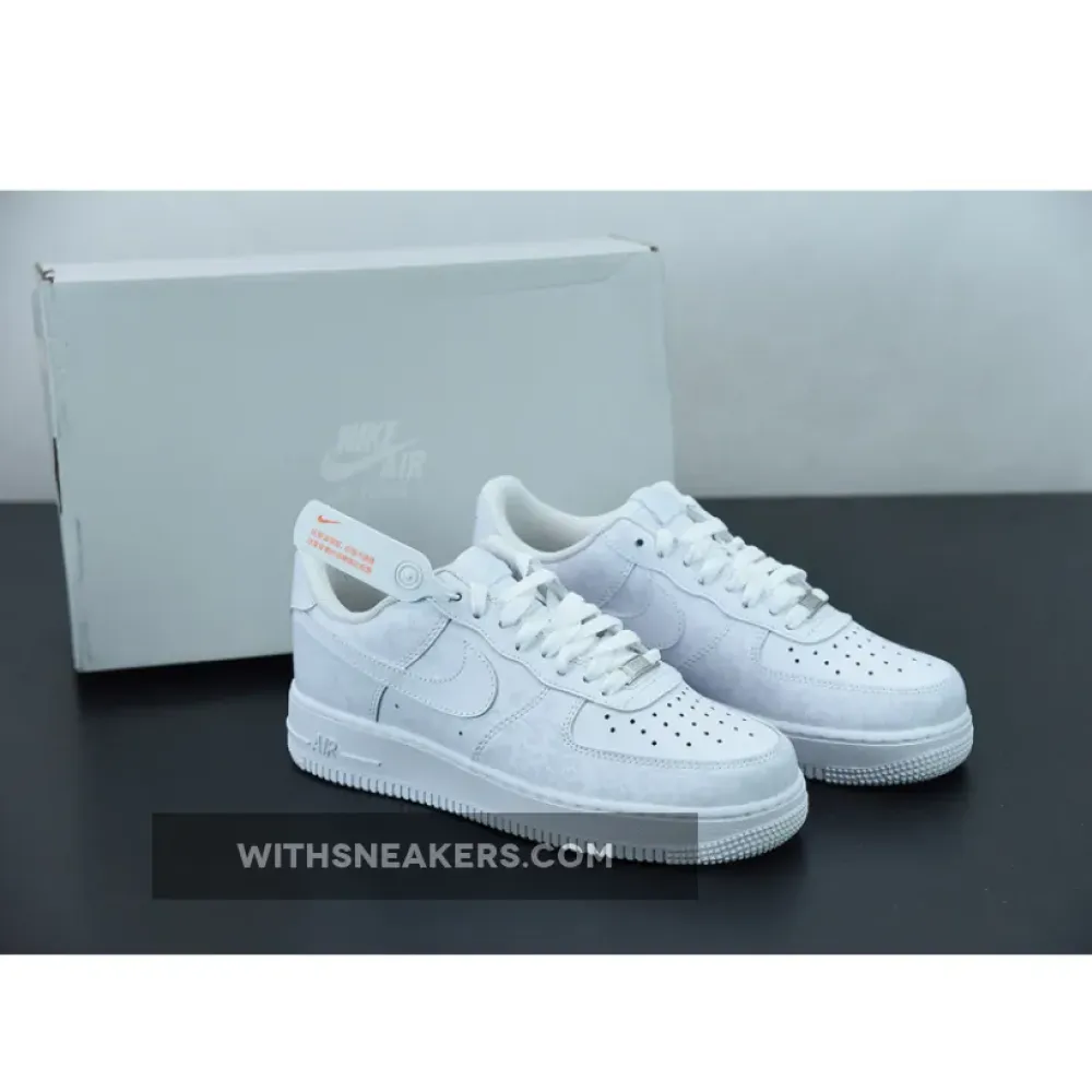 Nike Air Force 1 Low White Flower