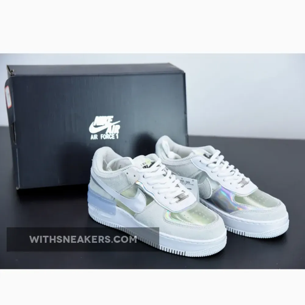 Nike Air Force 1 Shadow Pure Platinum/Metallic Silver DC5255-043