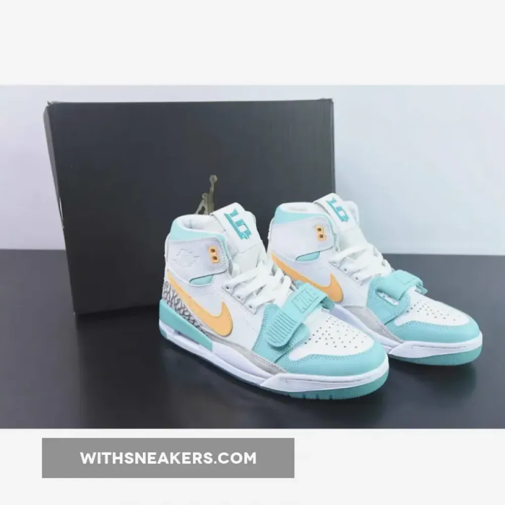 Nike Jordan Legacy 312 White Teal Nebula/Melon Tint FV3625-181