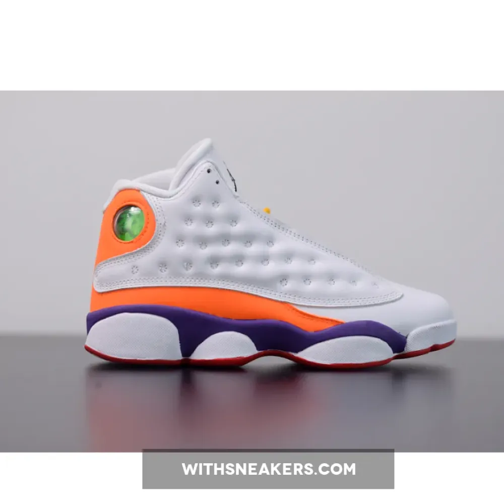 Air Jordan 13 Retro GS Playground Court Purple/Total Orange/White CV0785-158