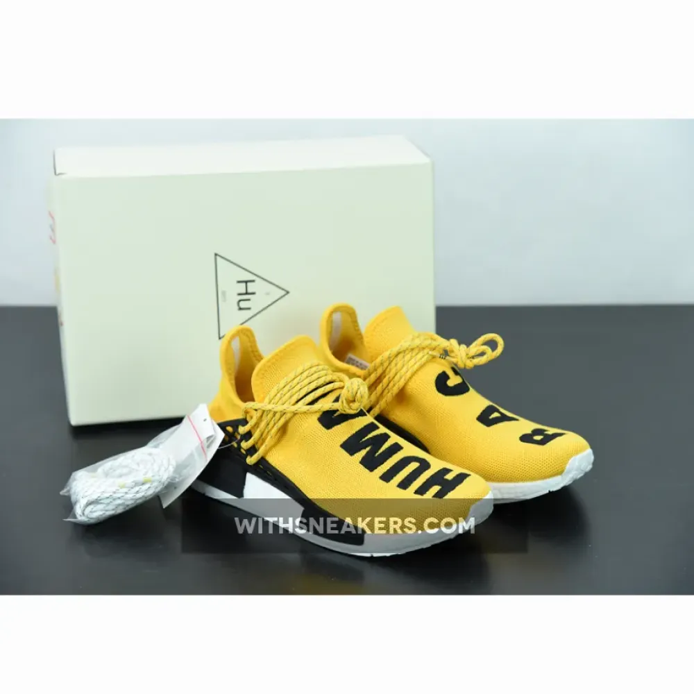 adidas NMD Human Race Yellow Black Yellow/Black/Grey BB0619