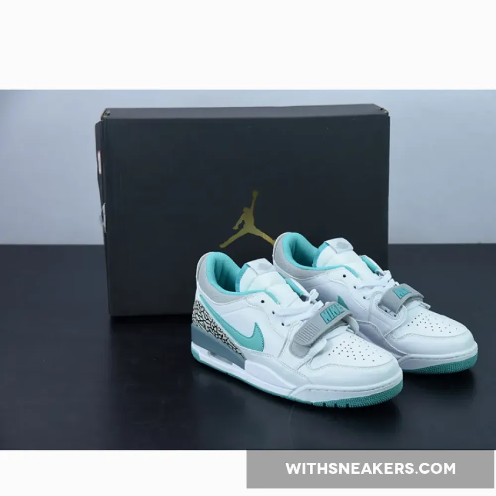 Nike Jordan Legacy 312 Low White Turquoise CD7069-130