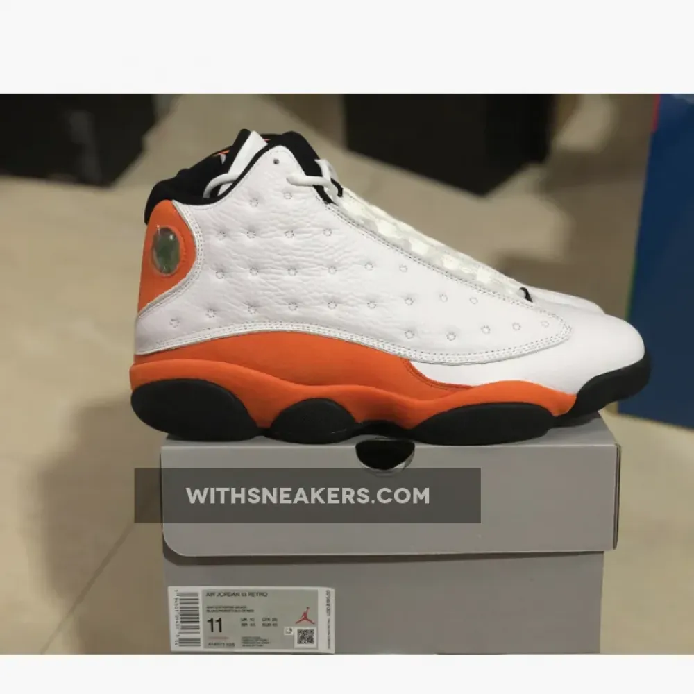 Air Jordan 13 Starfish Black/White-Starfish 414571-108