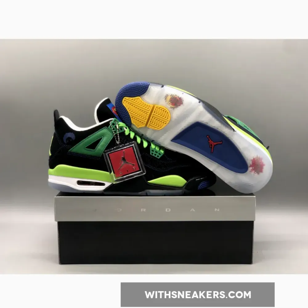 Air Jordan 4 Doernbecher Electric Green/Black/Old Royal 308497-015