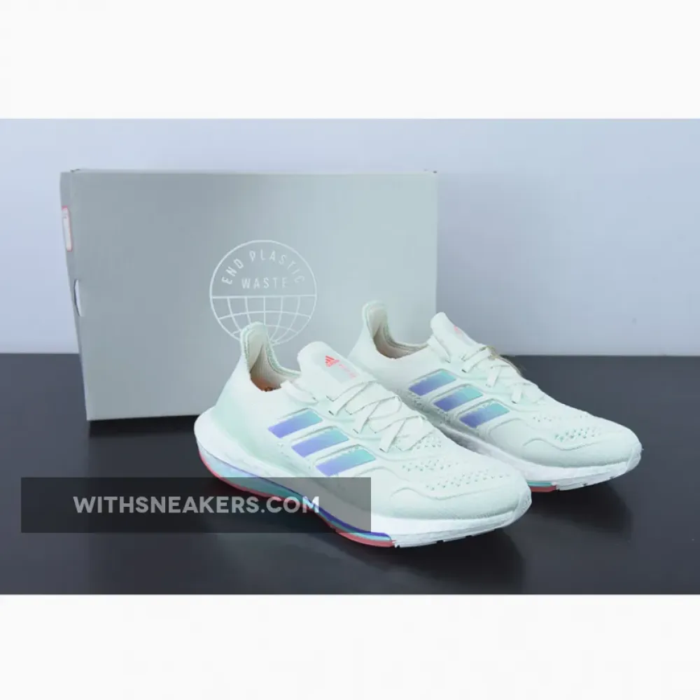 Adidas Ultraboost 22 HEAT.RDY White Tint/Purple Rush/Pulse Mint GX8087