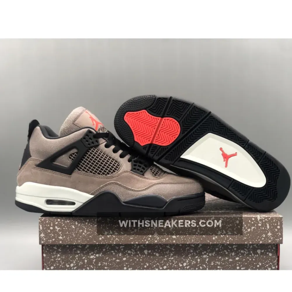 Air Jordan 4 Retro Taupe Haze/Oil Grey/Off White/Infrared 23