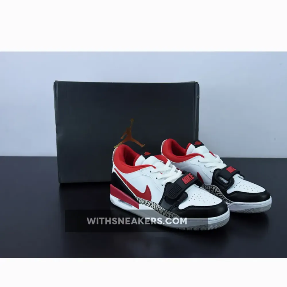 Nike Legacy 312 Low Black Toe White/Red/Black CD7069-160