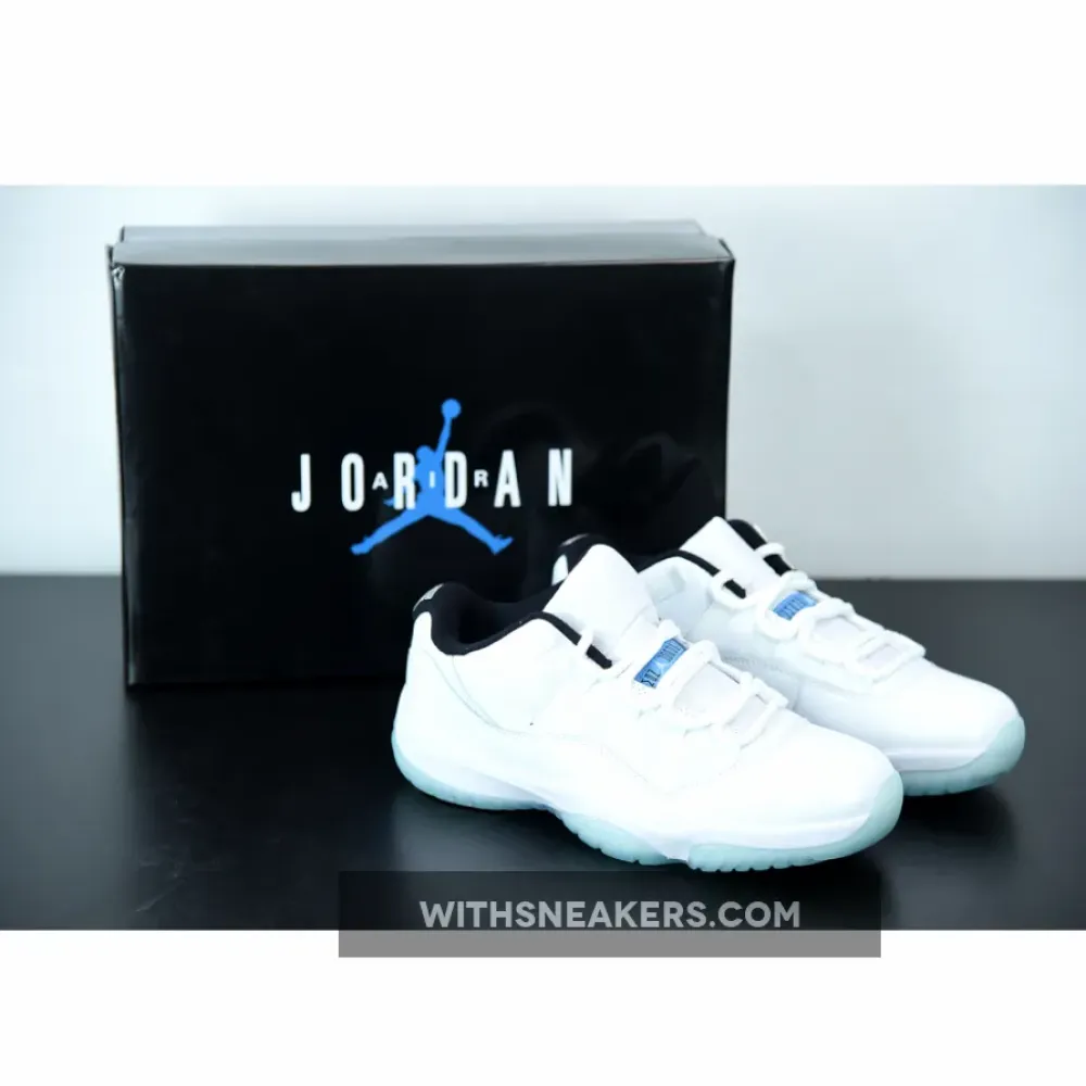 Jordan 11 Low Legend Blue White/Black/Legend Blue AV2187-117