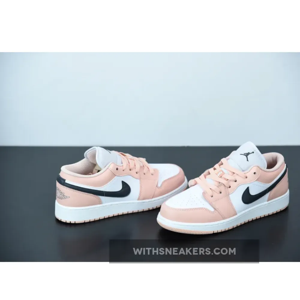 Air Jordan 1 Low GS Light Arctic Pink - Featuring Light Arctic Pink Colorway. 553560-800