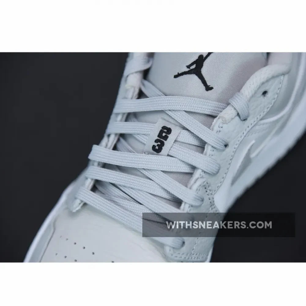 Air Jordan 1 Low Grey Camouflage Sneakers with a Distinctive Design. DC9036-100