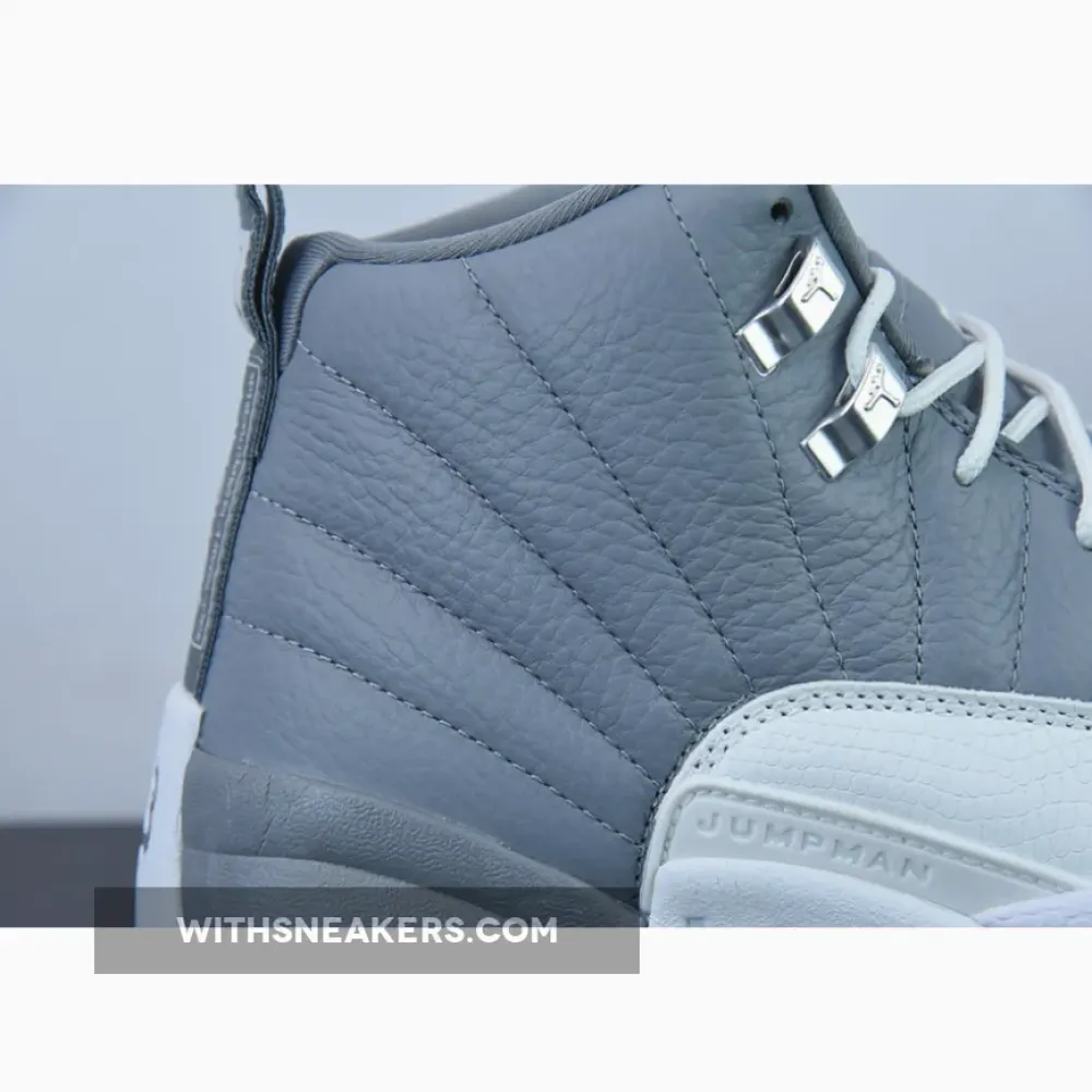 Air Jordan 12 Stealth Grey Sneakers. CT8013-015