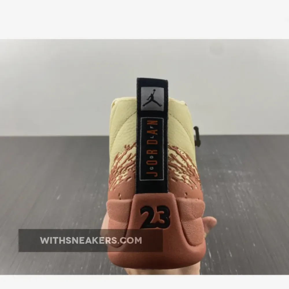Eastside Golf x Air Jordan 12 Muslin/Black-Burnt Sunrise  DV1758-108