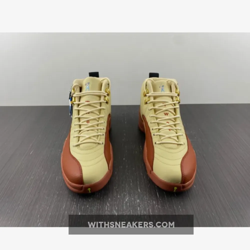 Eastside Golf x Air Jordan 12 Muslin/Black-Burnt Sunrise  DV1758-108