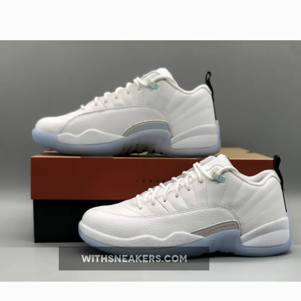 Jordan 12 Low Lagoon Pulse White  DB0733-190