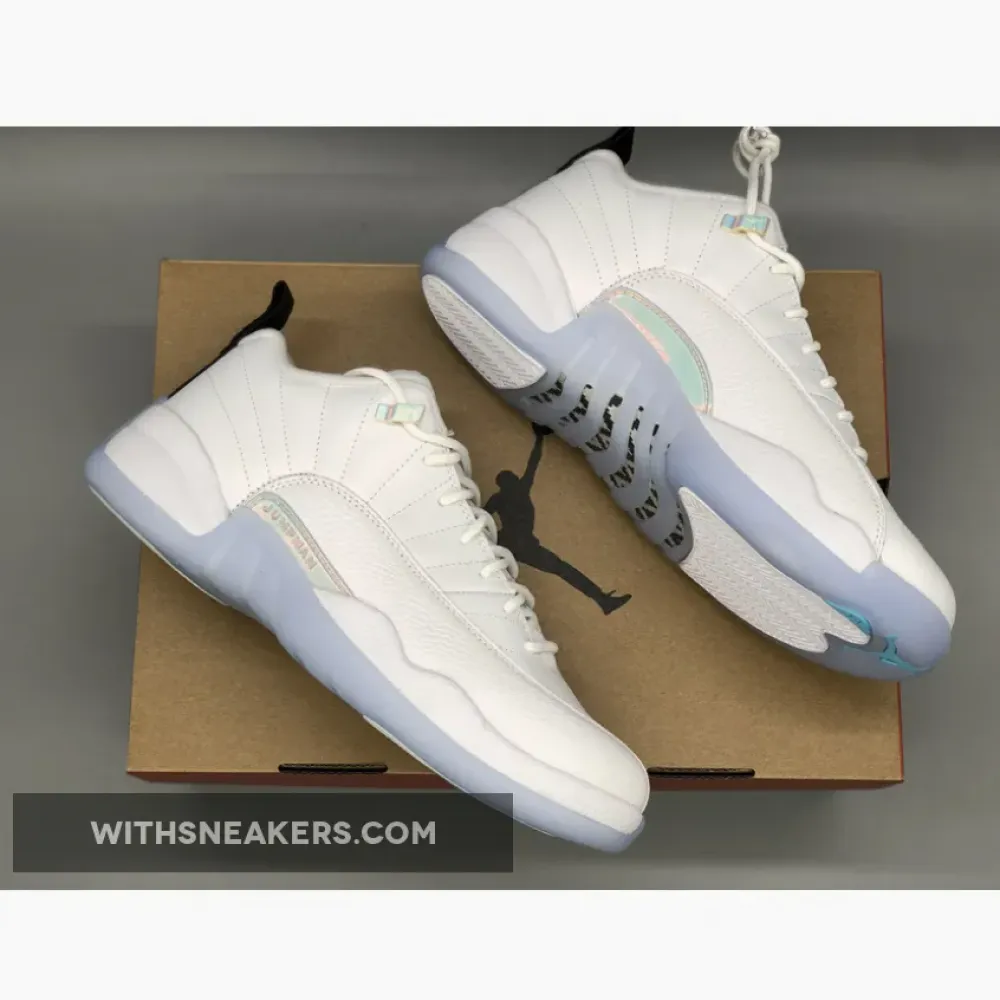 Jordan 12 Low Lagoon Pulse White  DB0733-190