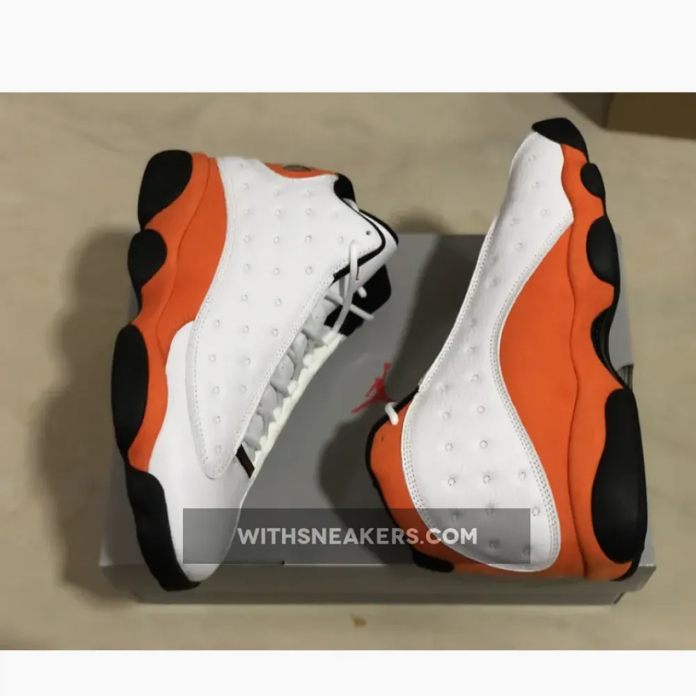 Air Jordan 13 Starfish White/Orange/Black 414571-108