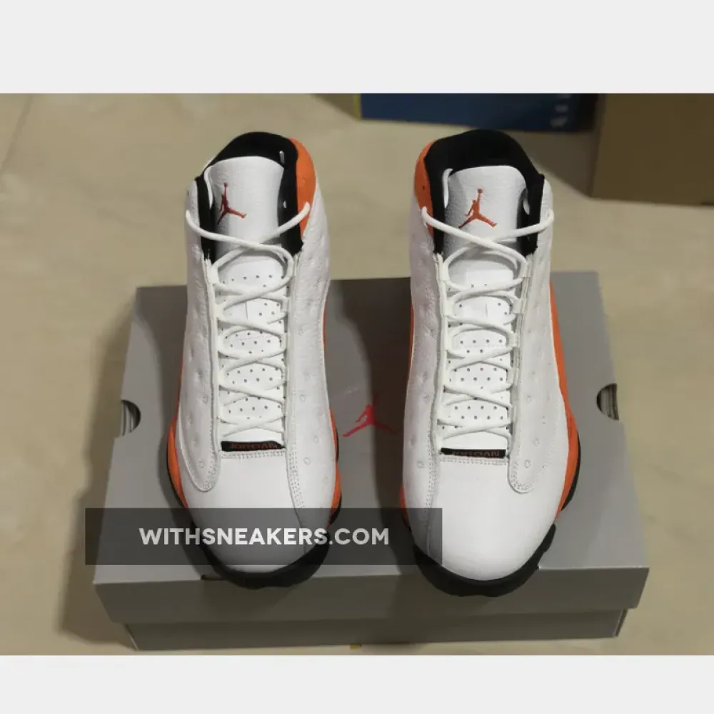 Air Jordan 13 Starfish White/Orange/Black 414571-108