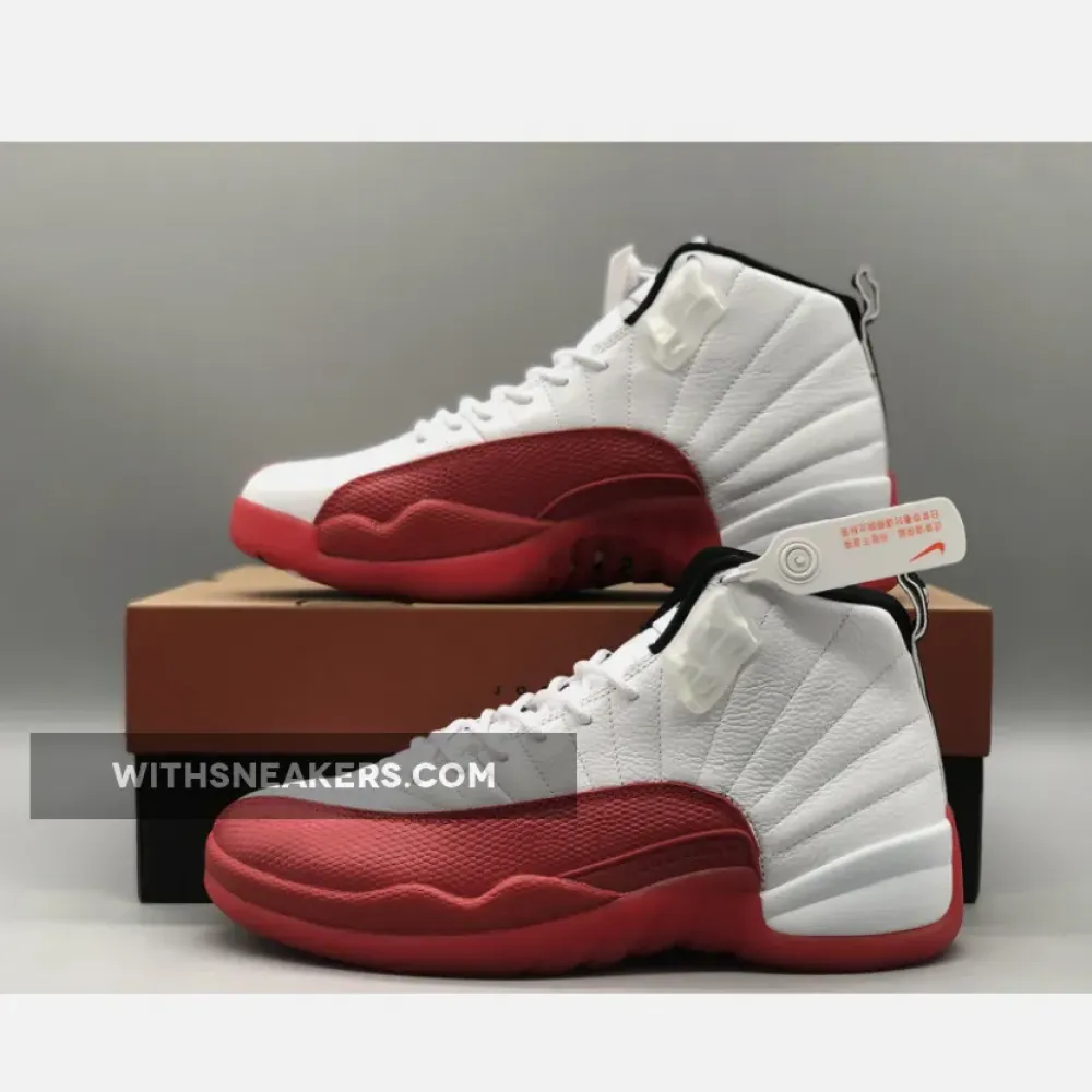 Air Jordan 12 OG Cherry White/Metallic Silver/Varsity Red CT8013-116
