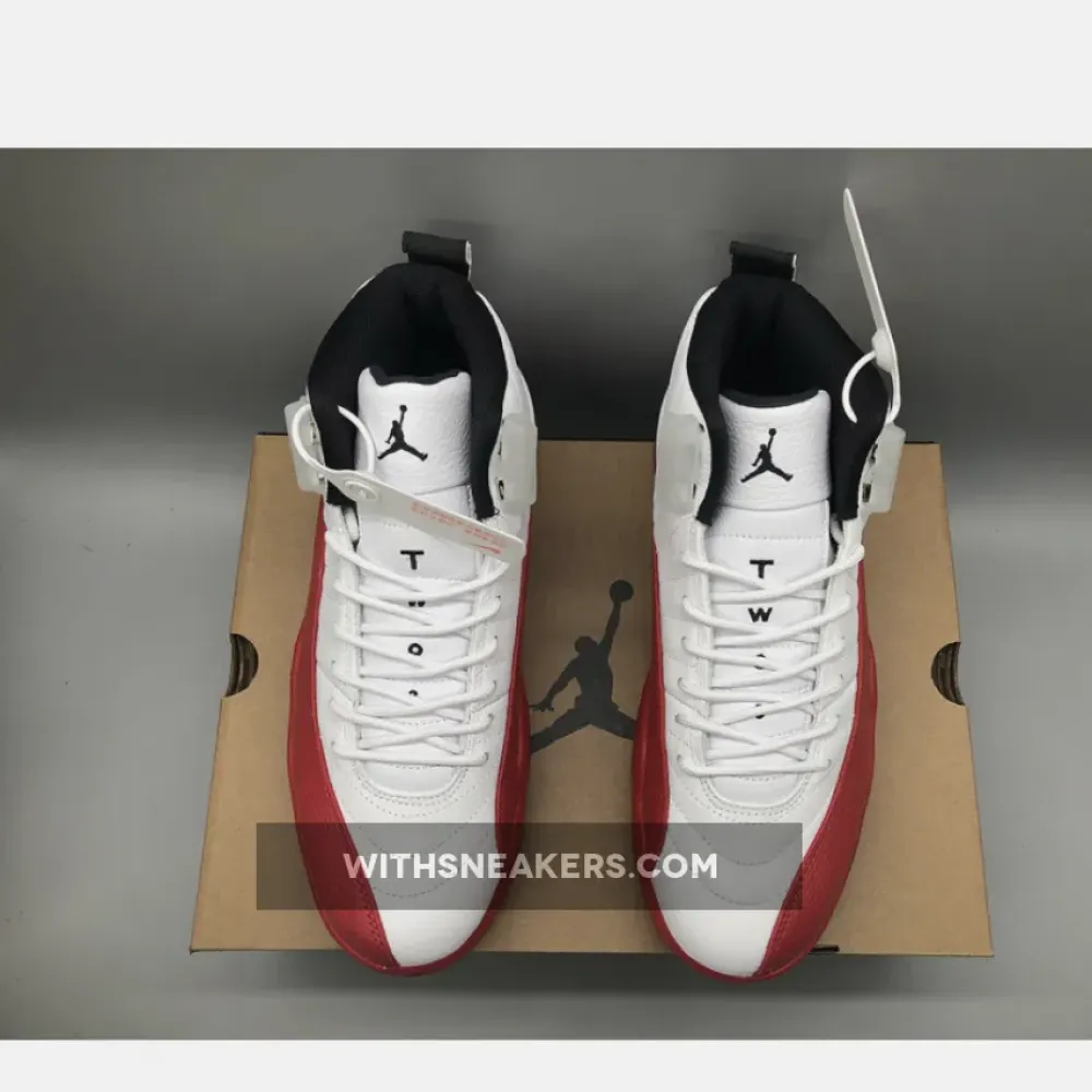 Air Jordan 12 OG Cherry White/Metallic Silver/Varsity Red CT8013-116