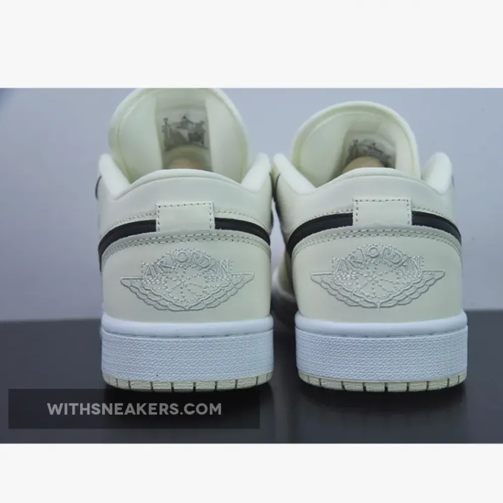 Nike Air Jordan 1 Low Coconut Milk/Black/White DC0774-121