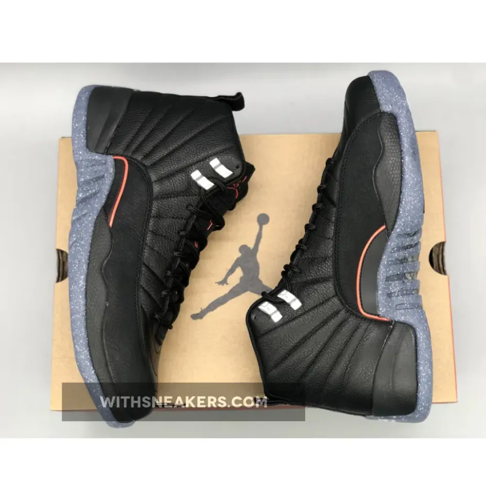 Air Jordan 12 Utility Black/Black-Bright Crimson DC1062-006