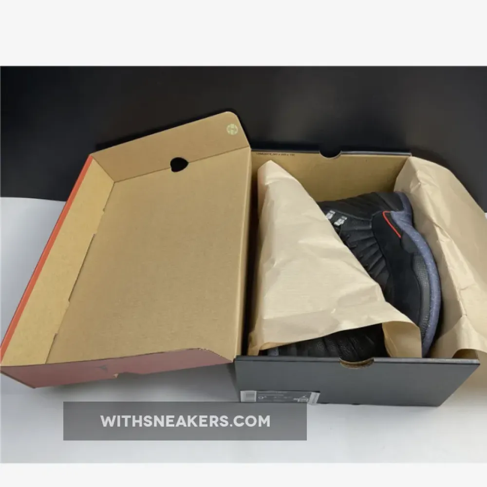 Air Jordan 12 Utility Black/Black-Bright Crimson DC1062-006