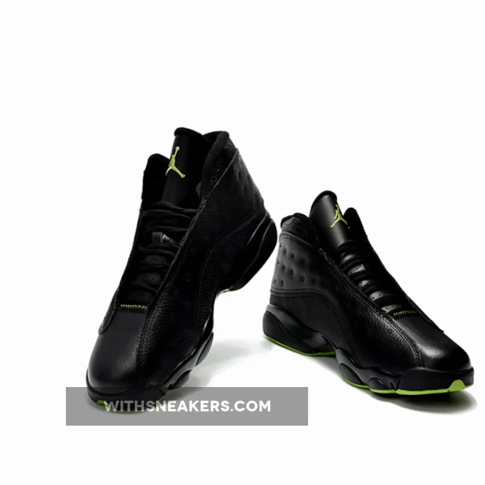 Air Jordan 13 Retro Black/Altitude Green 414571-042