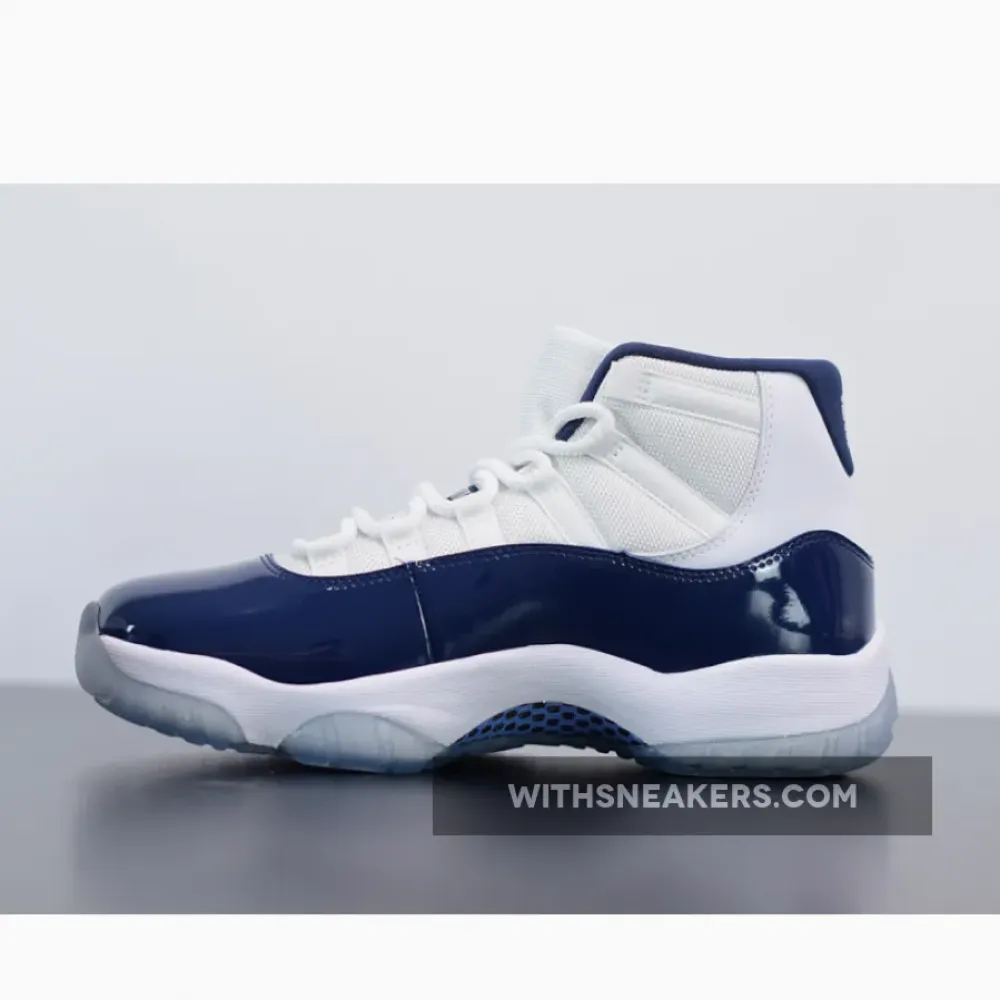 Jordan 11 Midnight Navy/White/Light Blue 378037-123