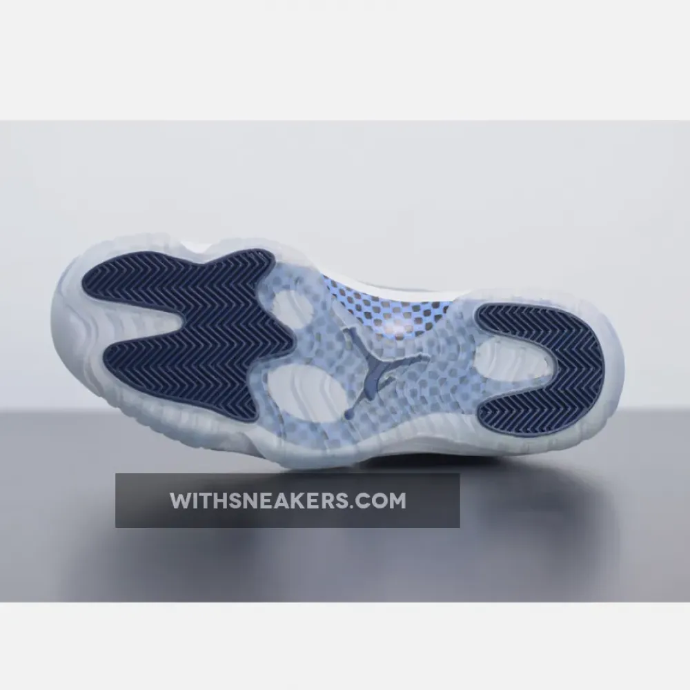 Jordan 11 Midnight Navy/White/Light Blue 378037-123