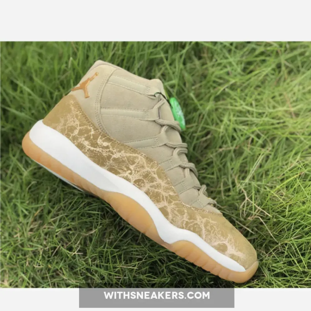 Air Jordan 11 Retro Neutral Olive/Sail-Gum Light Brown AR0715-200