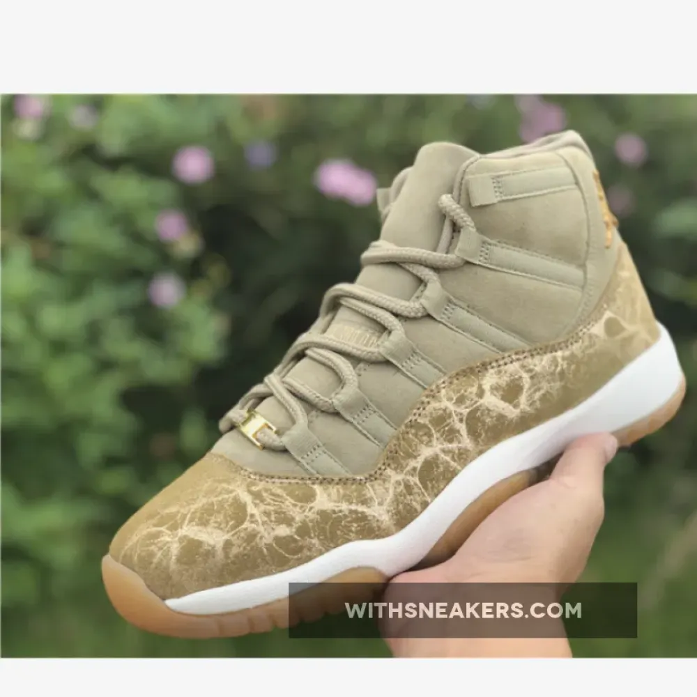 Air Jordan 11 Retro Neutral Olive/Sail-Gum Light Brown AR0715-200