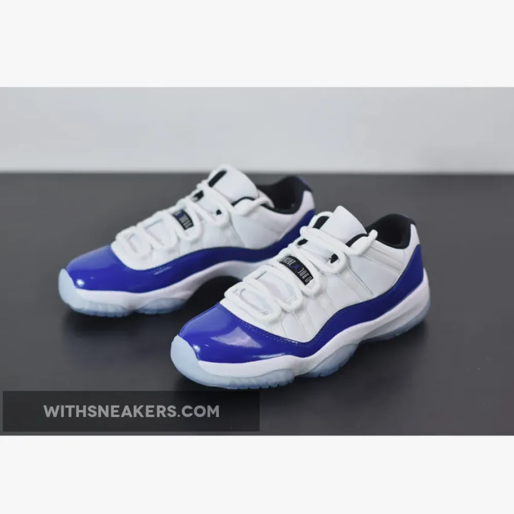 Air Jordan 11 Low Wmns 'Concord Sketch' AJ11 WHITE/BLACK-CONCORD AH7860-100