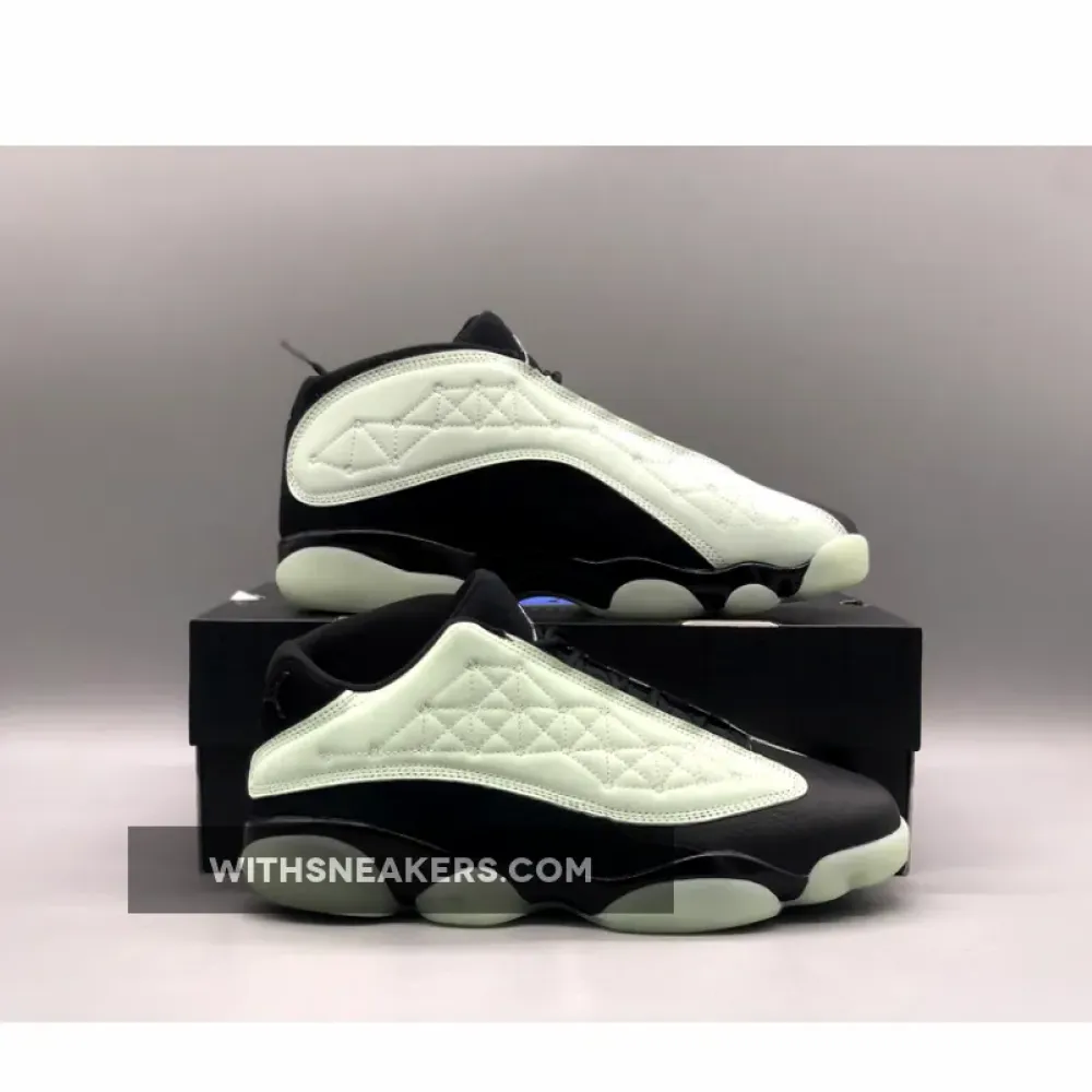 Air Jordan 13 Low Singles Day Black/Barley Green DM0803-300