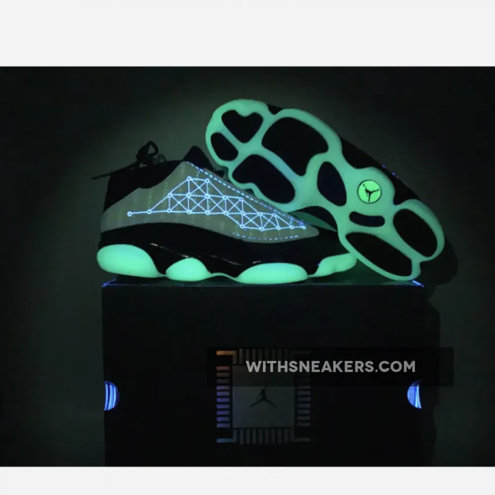 Air Jordan 13 Low Singles Day Black/Barley Green DM0803-300