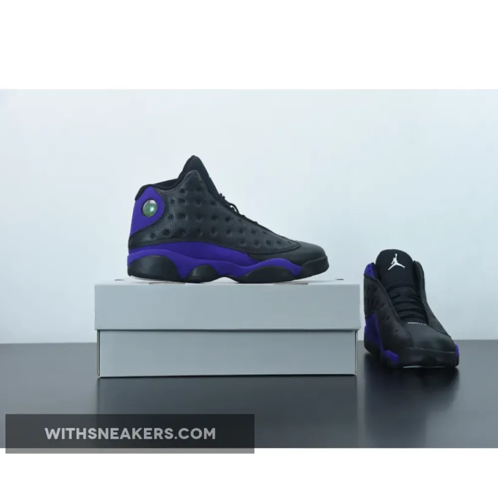Air Jordan 13 Black/Court Purple/White DJ5982-015