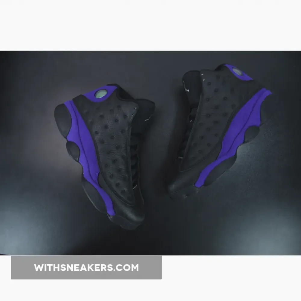 Air Jordan 13 Black/Court Purple/White DJ5982-015