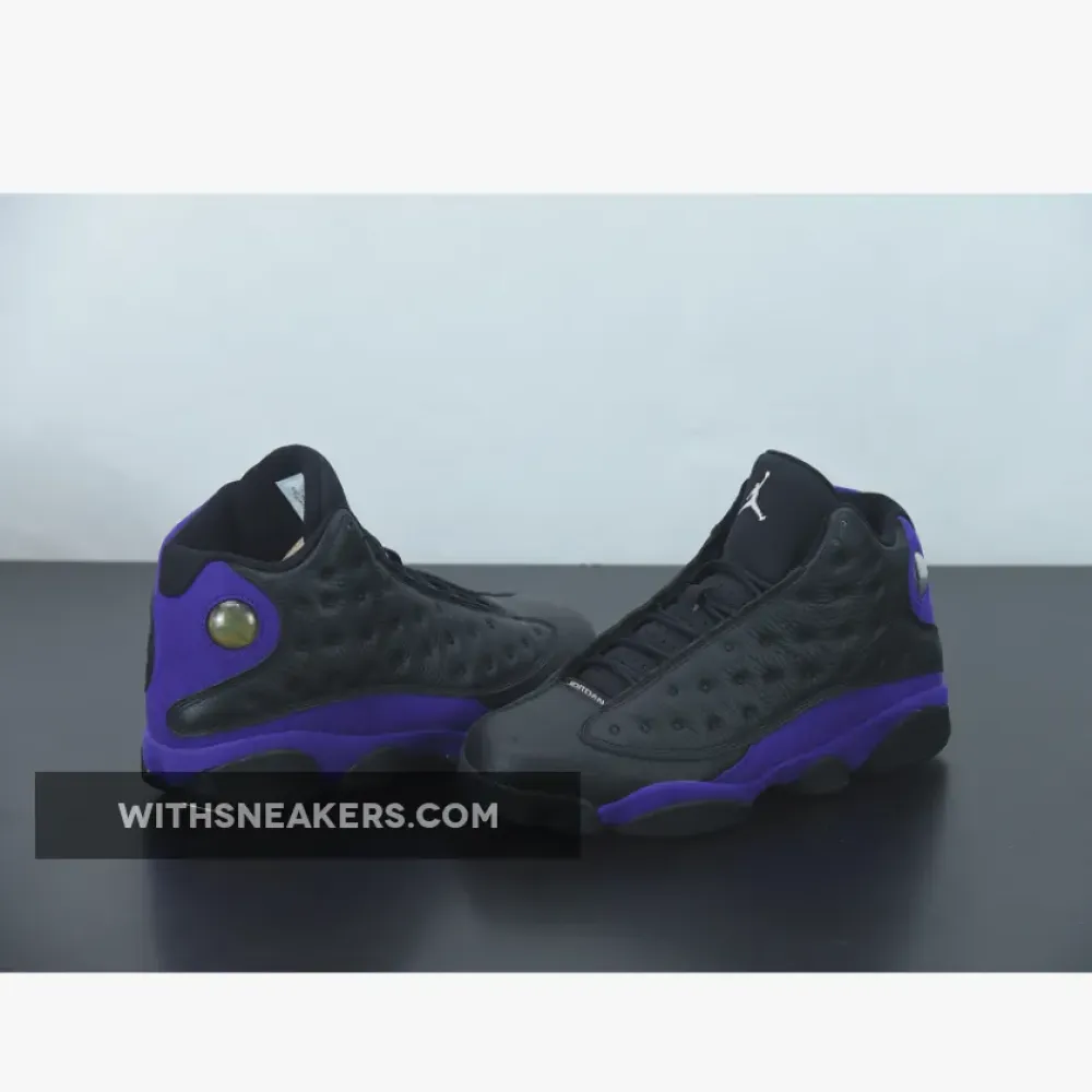 Air Jordan 13 Black/Court Purple/White DJ5982-015