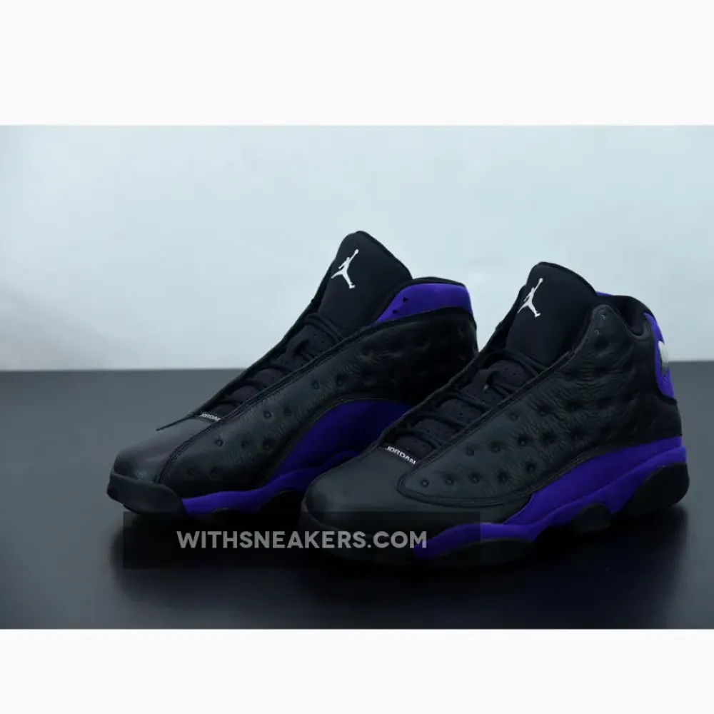 Air Jordan 13 Black/Court Purple/White DJ5982-015