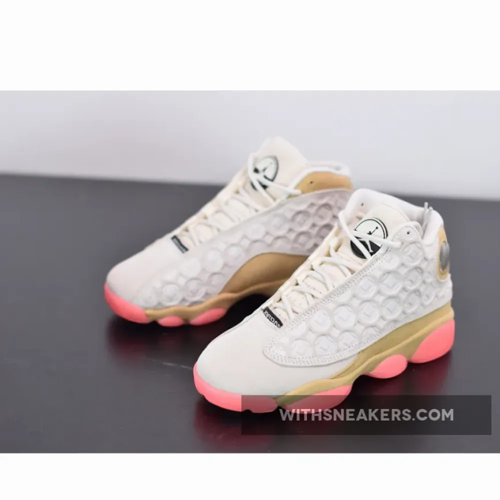 Air Jordan 13 'CNY' Pale Ivory/Black/Digital Pink CW4409-100