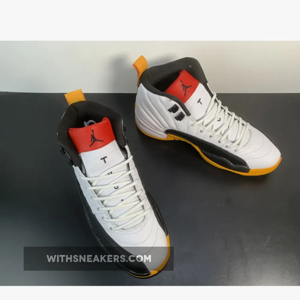 Air Jordan 12 25 Years In China White/Yellow/Black DR8887-100